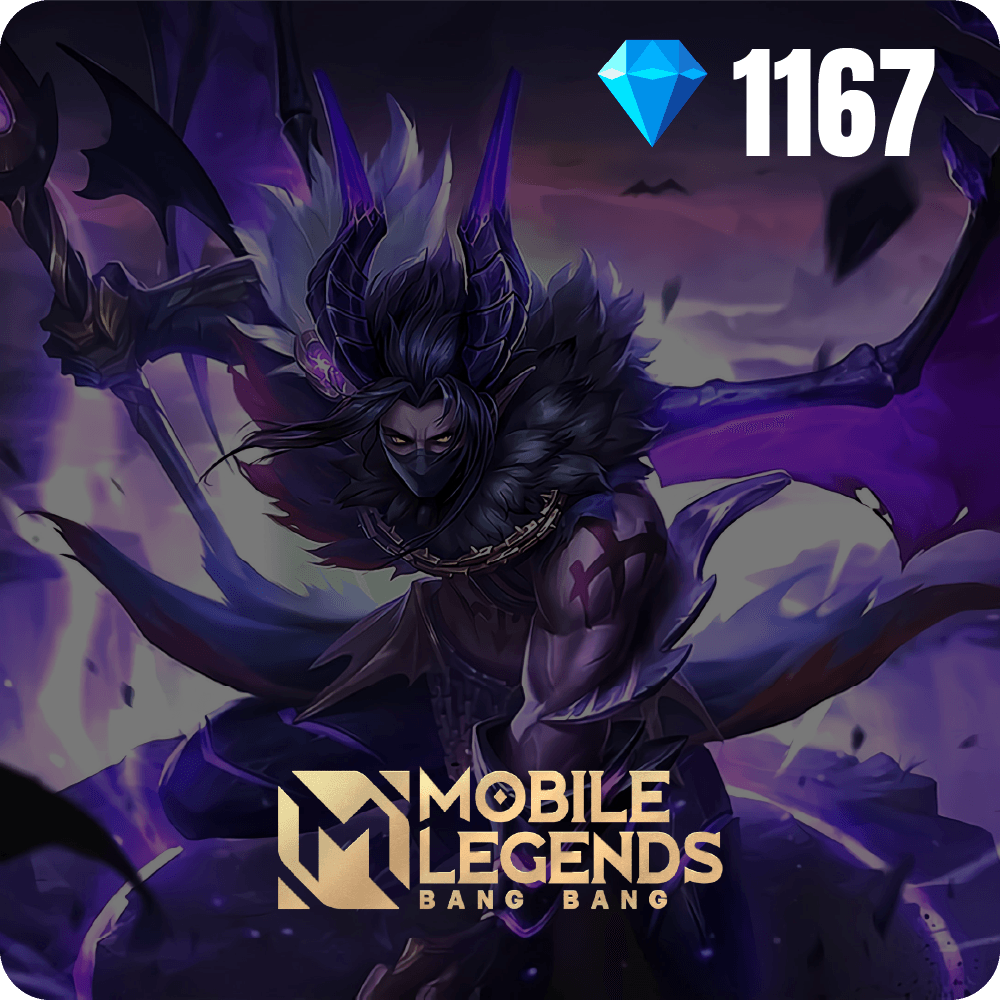 Mobile Legends 1167 Diamonds (Global)