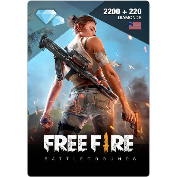 Free Fire 2420 Diamonds
