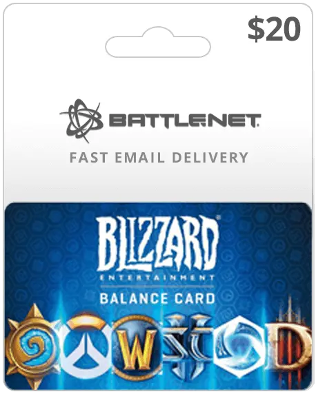 Blizzard Gift Card 20 USD