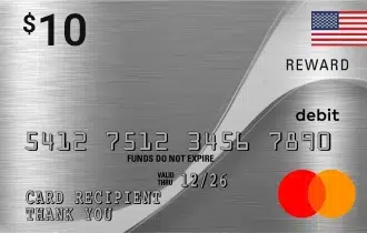 Prepaid Mastercard 10 USD