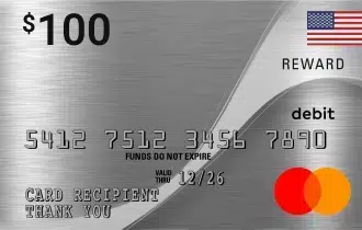 Prepaid Mastercard 100 USD