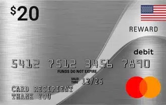 Prepaid Mastercard 20 USD