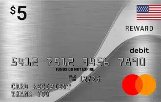 Prepaid Mastercard 5 USD
