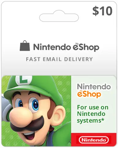 Nintendo eShop Card 10 USD