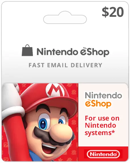 Nintendo eShop Card 20 USD