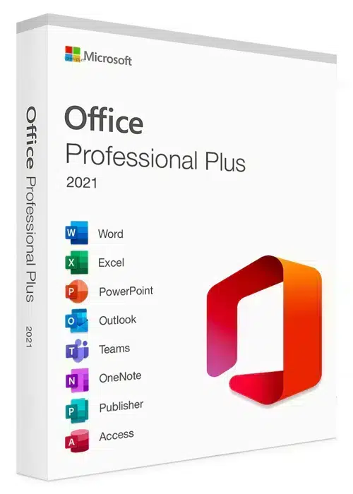 MS Office Professional Plus 2021 - Retail Key