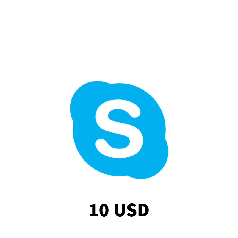 Skype Prepaid Gift Card 10 USD