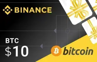 Binance BTC Gift Cards - 10$ BTC
