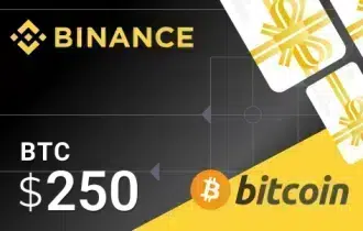Binance BTC Gift Cards - 250$ BTC