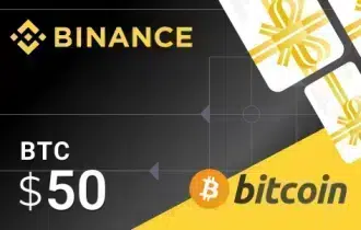Binance BTC Gift Cards - 50$ BTC