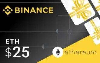 Binance ETH Gift Cards 25$ Ethereum