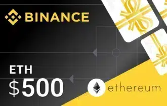 Binance ETH Gift Cards 500$ Ethereum