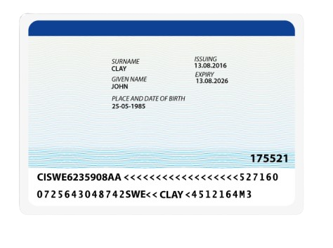 Upload Documents | Resaal Store ID back