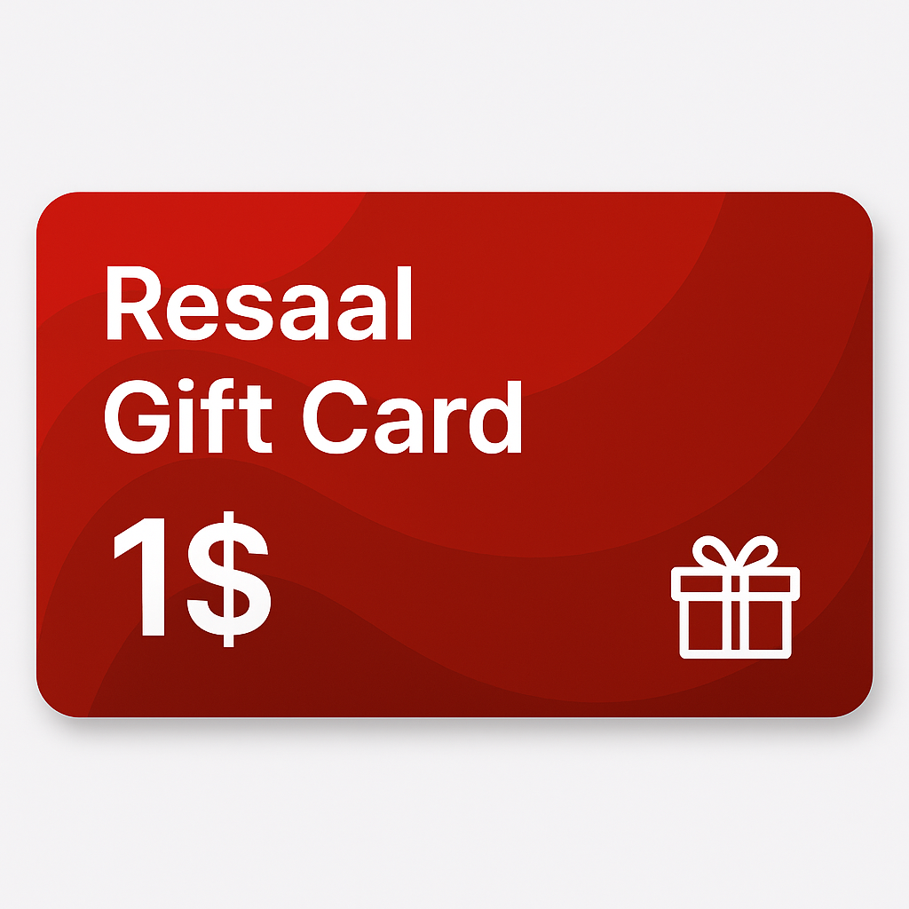 Resaal Gift Card - 1 USD