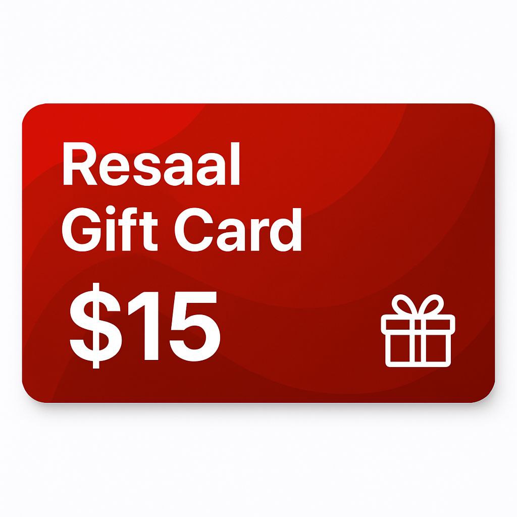 Resaal Gift Card - 15 USD