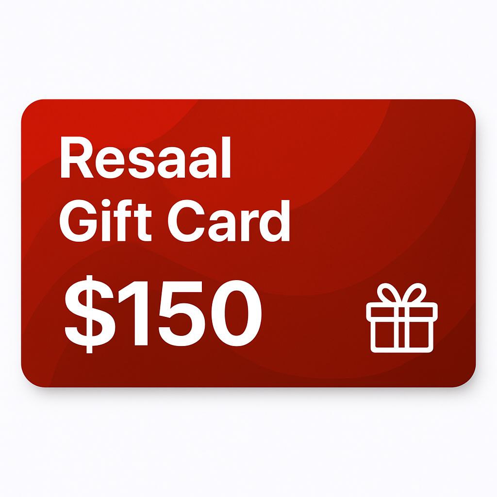 Resaal Gift Card - 150 USD