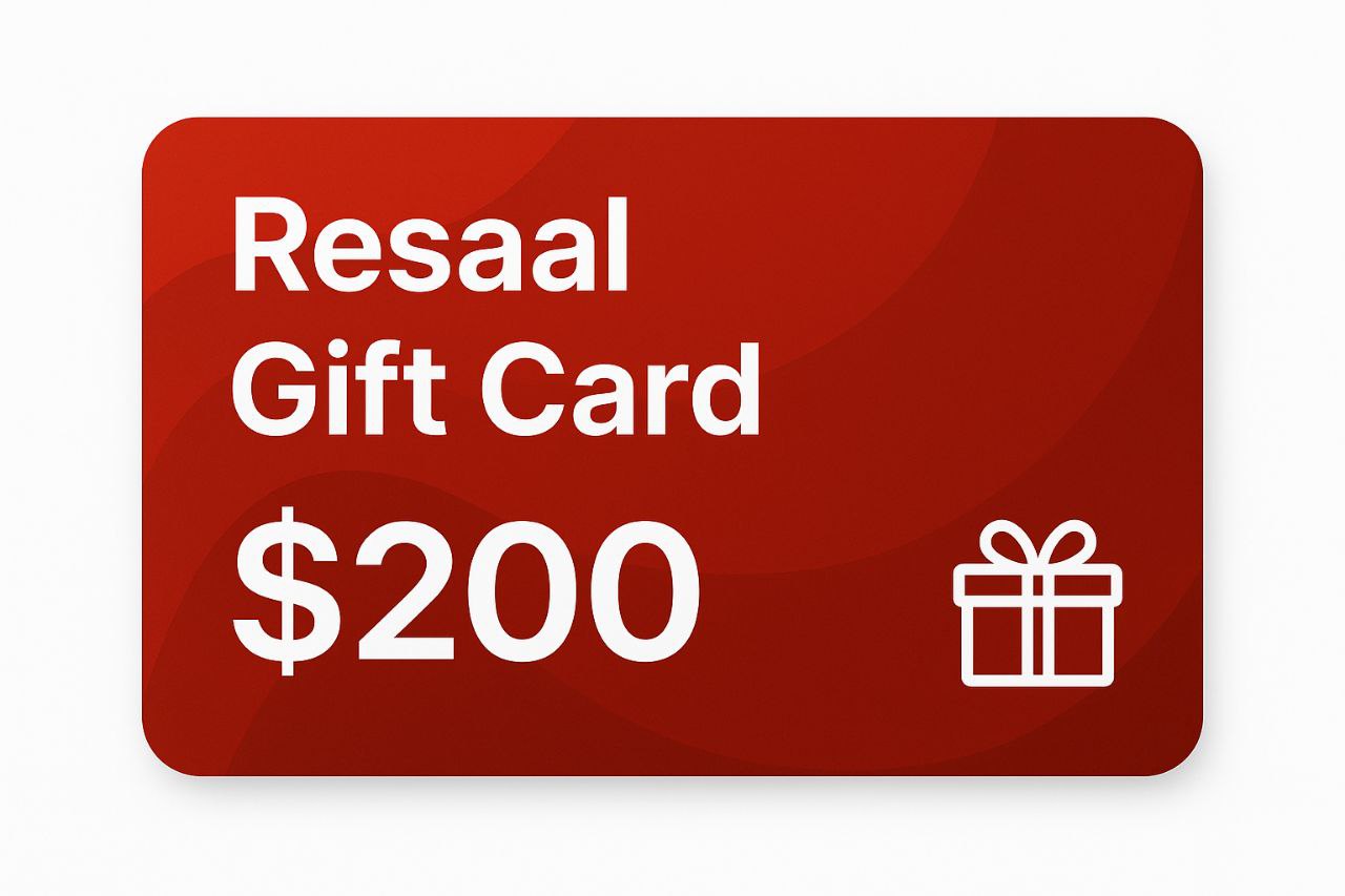 Resaal Gift Card - 200 USD