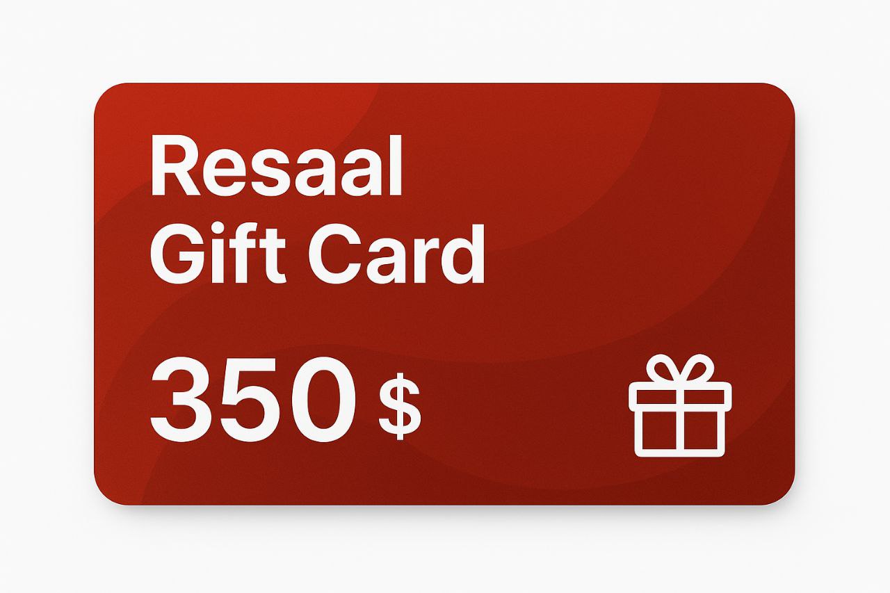 Resaal Gift Card - 350 USD