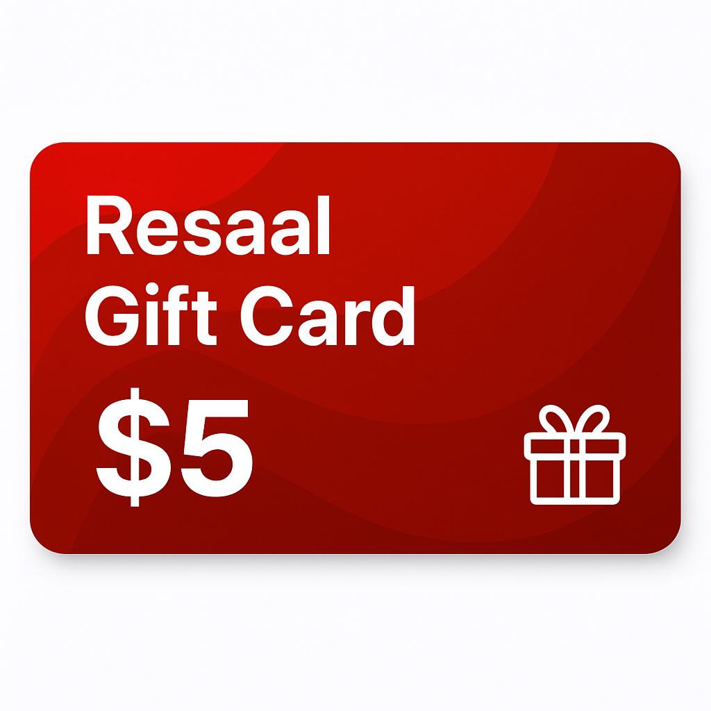 Resaal Gift Card - 5 USD