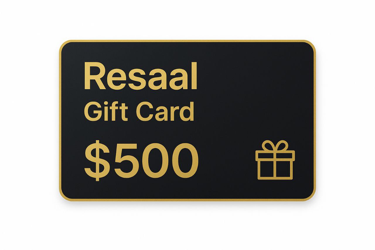 Resaal Gift Card - 500 USD