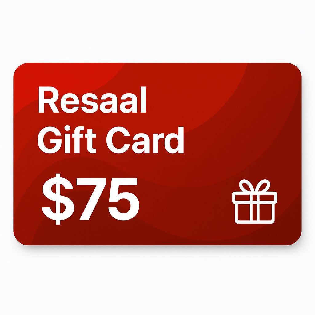 Resaal Gift Card - 75 USD